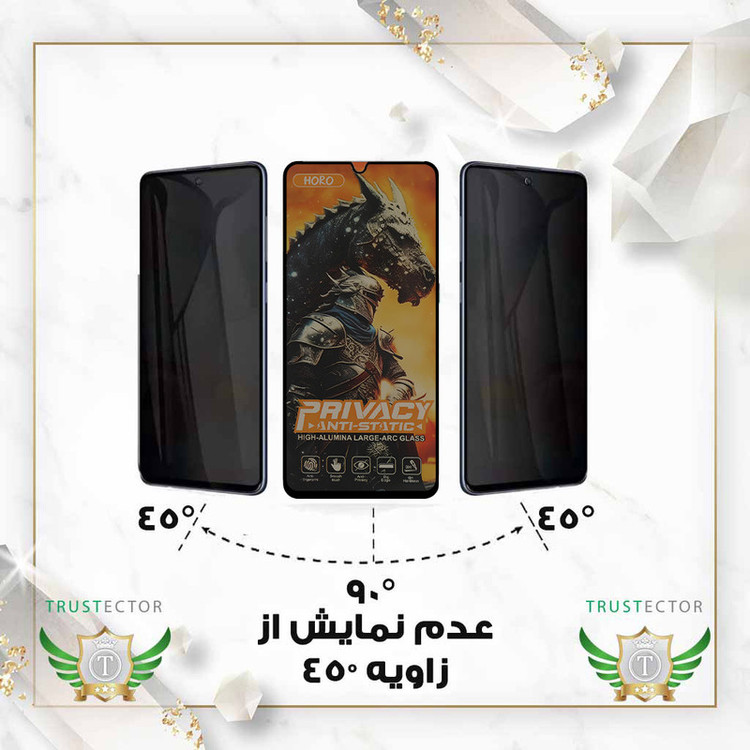 محافظ صفحه نمایش تراستکتور مدل TAP20 مناسب برای گوشی موبایل اپل iPhone 15 Pro