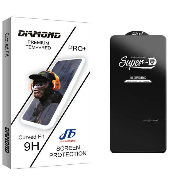 محافظ صفحه نمایش جی اف مدل Diamond SuperD مناسب برای گوشی موبایل شیائومی Redmi Note 9