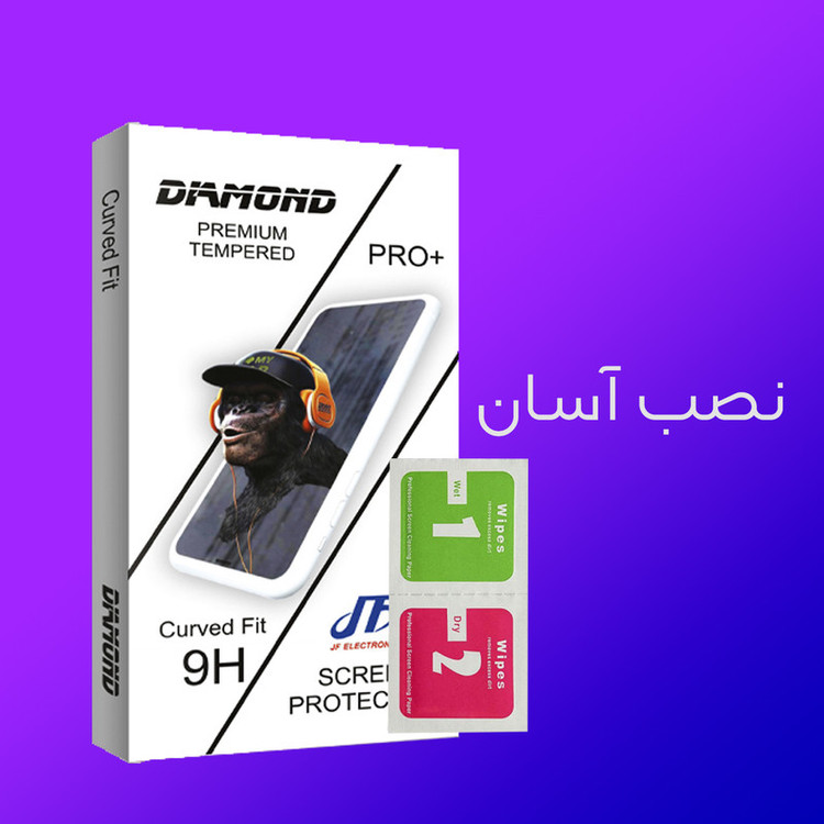 محافظ صفحه نمایش شیشه ای جی اف مدل Diamond مناسب برای گوشی موبایل سامسونگ Galaxy F34 5G