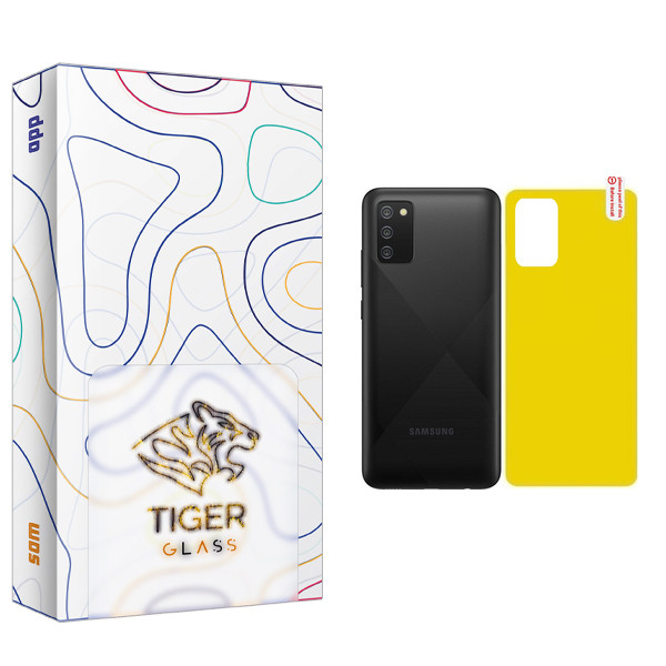 محافظ پشت گوشی تایگر گلس مدل SAM مناسب برای گوشی موبایل سامسونگ Galaxy A02s