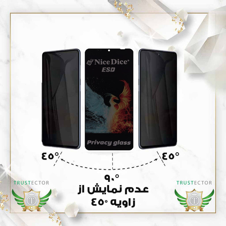 محافظ صفحه نمایش تراستکتور مدل TND7 مناسب برای گوشی موبایل اپل iPhone 12 Pro Max