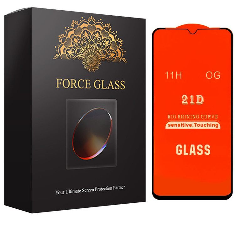 محافظ صفحه نمایش فورس گلس مدل 21DFulGlass مناسب برای گوشی موبایل اپل iPhone 8