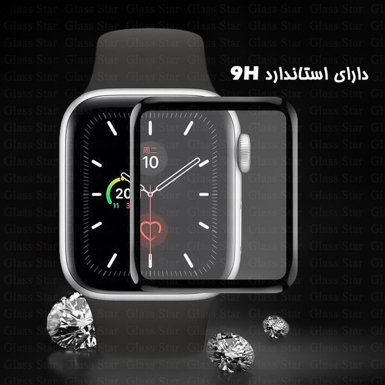 محافظ صفحه نمایش گلس استار مدل GWPM مناسب برای ساعت هوشمند سامسونگ Galaxy Watch 3 45mm / SM-R855F