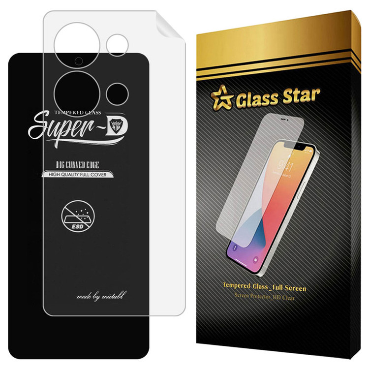 محافظ صفحه نمایش گلس استار مدل SUNG مناسب برای گوشی موبایل شیائومی Redmi Note 13 Pro 5G / Poco X6 5G به همراه محافظ پشت گوشی