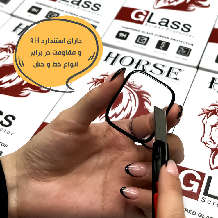 محافظ صفحه نمایش هورس مدل HWPM مناسب برای ساعت هوشمند آمیزفیت Bip5