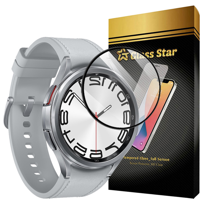 محافظ صفحه نمایش گلس استار مدل GWPM مناسب برای ساعت هوشمند سامسونگ Galaxy Watch 6 Classic 47mm