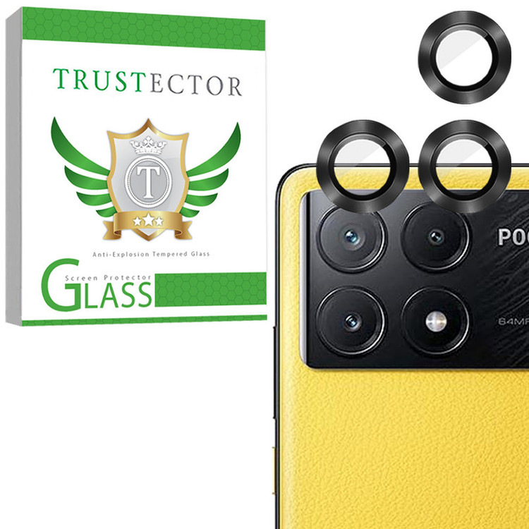 محافظ لنز دوربین فلزی تراستکتور مدل RINT20 مناسب برای گوشی موبایل شیائومی Poco X6 Pro 5G