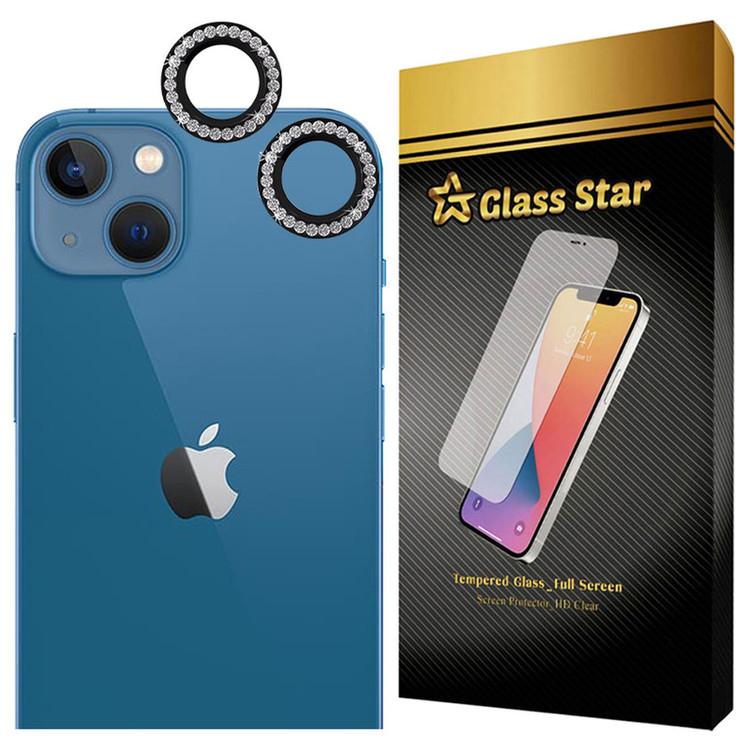 محافظ لنز دوربین شیشهای گلس استار مدل NRIG20 مناسب برای گوشی موبایل اپل iPhone 15