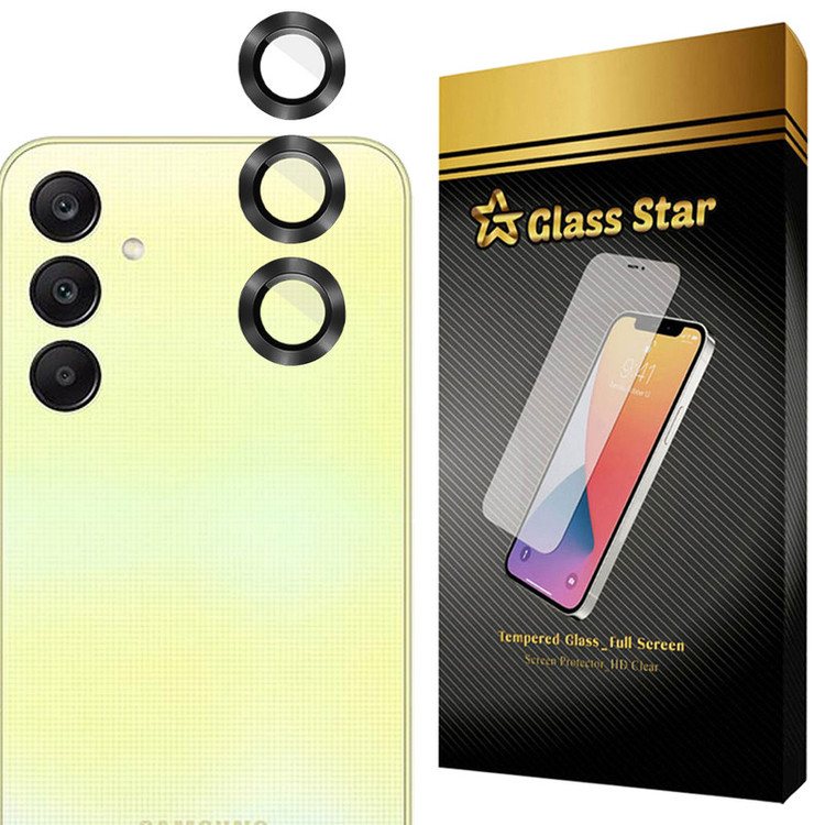 محافظ لنز دوربین فلزی گلس استار مدل GRIN مناسب برای گوشی موبایل سامسونگ Galaxy A14 / Galaxy A24 / Galaxy A34 5G / Galaxy A54 5G