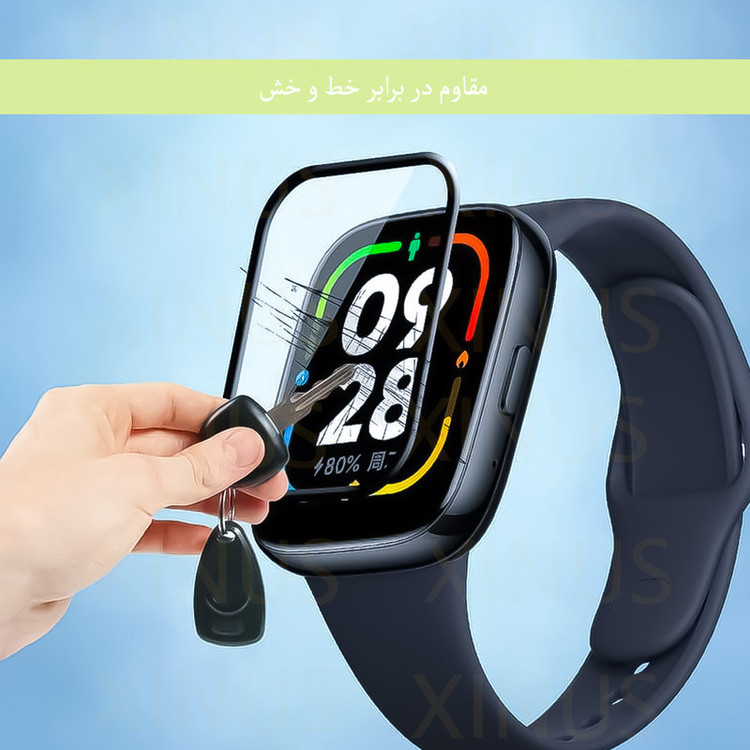 محافظ صفحه نمایش ژینوس مدل XWPM مناسب برای ساعت هوشمند سامسونگ Galaxy Watch 6 40mm