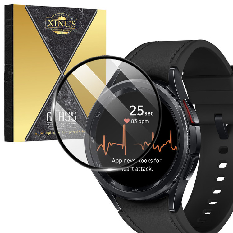محافظ صفحه نمایش ژینوس مدل XWPM مناسب برای ساعت هوشمند سامسونگ Galaxy Watch 6 Classic 43mm