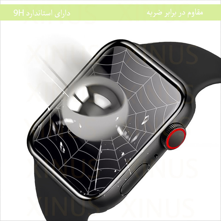 محافظ صفحه نمایش ژینوس مدل XWPM مناسب برای ساعت هوشمند سامسونگ Galaxy Watch 6 Classic 43mm