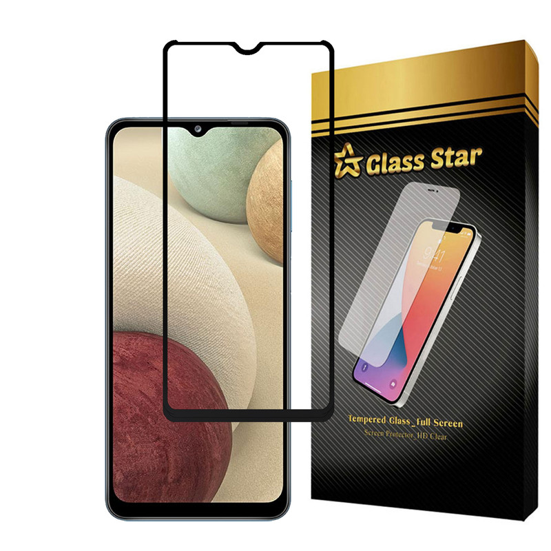 محافظ صفحه نمایش گلس استار مدل FULPLUSS مناسب برای گوشی موبایل سامسونگ  Galaxy A12