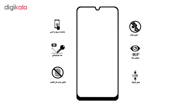 محافظ صفحه نمایش تراستکتور مدل GSS مناسب برای گوشی موبایل سامسونگ Galaxy A70s