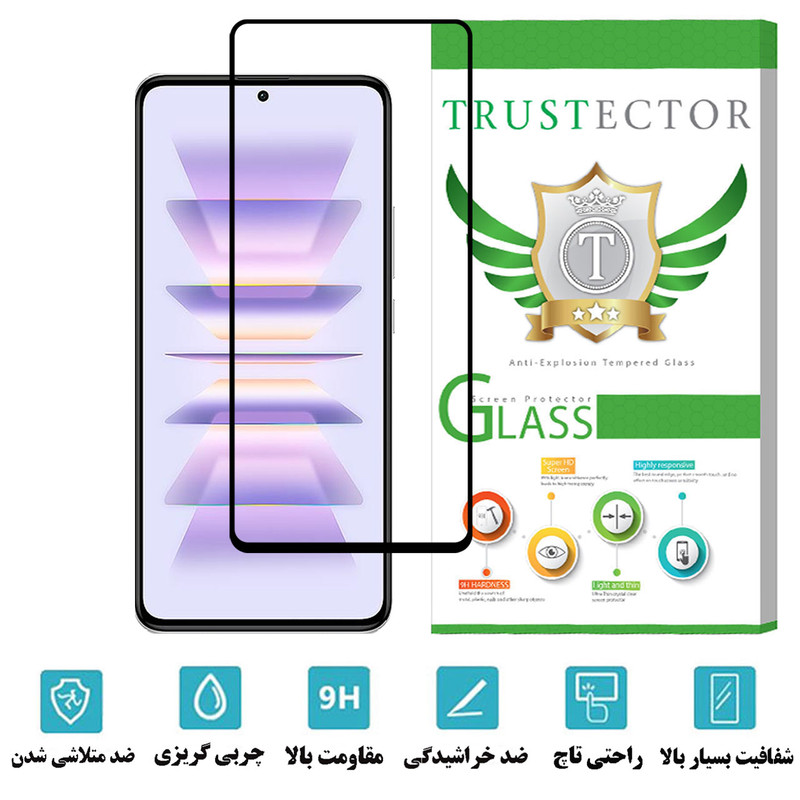 محافظ صفحه نمایش سرامیکی تراستکتور مدل CERAMT مناسب برای گوشی موبایل شیائومی Redmi K60 Pro