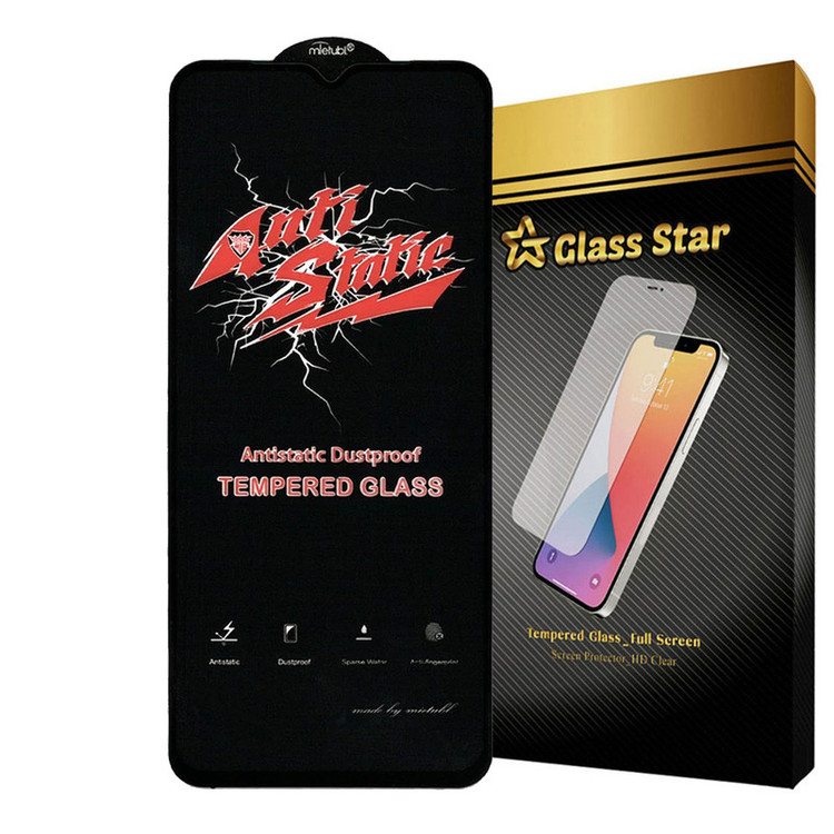 محافظ صفحه نمایش آنتی استاتیک گلس استار مدل ANTIDUSTS مناسب برای گوشی موبایل سامسونگ Galaxy A02