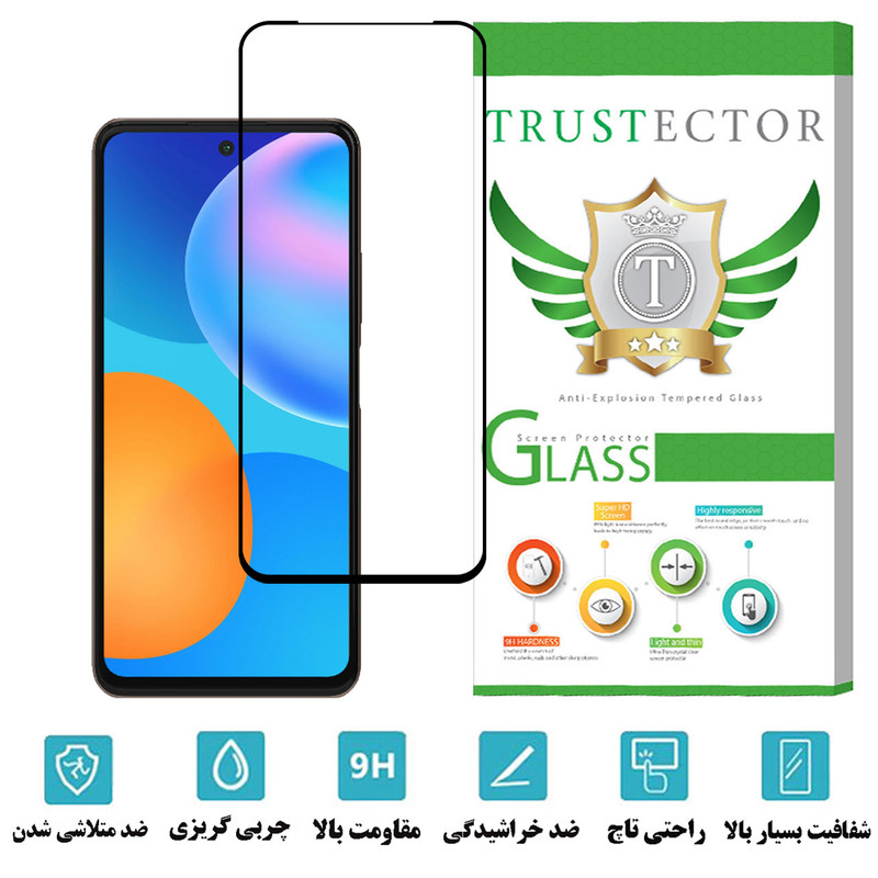 محافظ صفحه نمایش سرامیکی تراستکتور مدل CERAMT مناسب برای گوشی موبایل هوآوی P smart 2021