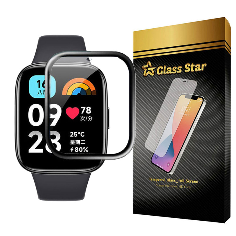 محافظ صفحه نمایش گلس استار مدل PMMAWATCH مناسب برای ساعت هوشمند شیائومی Redmi Watch 3