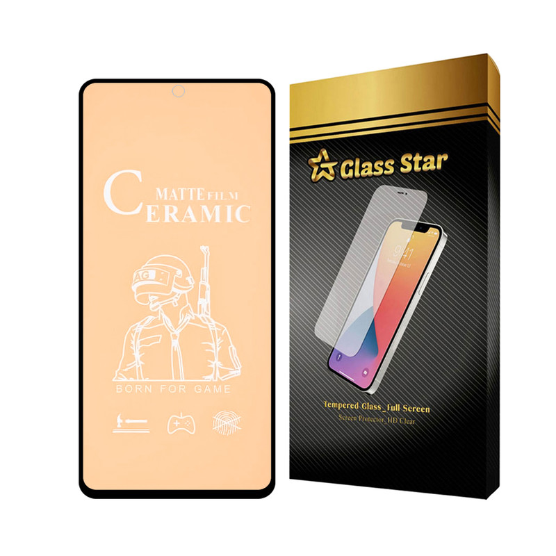 محافظ صفحه نمایش سرامیکی مات گلس استار مدل CERMAG مناسب برای گوشی موبایل شیائومی 12T / 12T Pro / Black Shark 4 / Black Shark 4 Pro / Mi 11X / Mi 11X Pro / 13T / 13T Pro / K60 Ultra