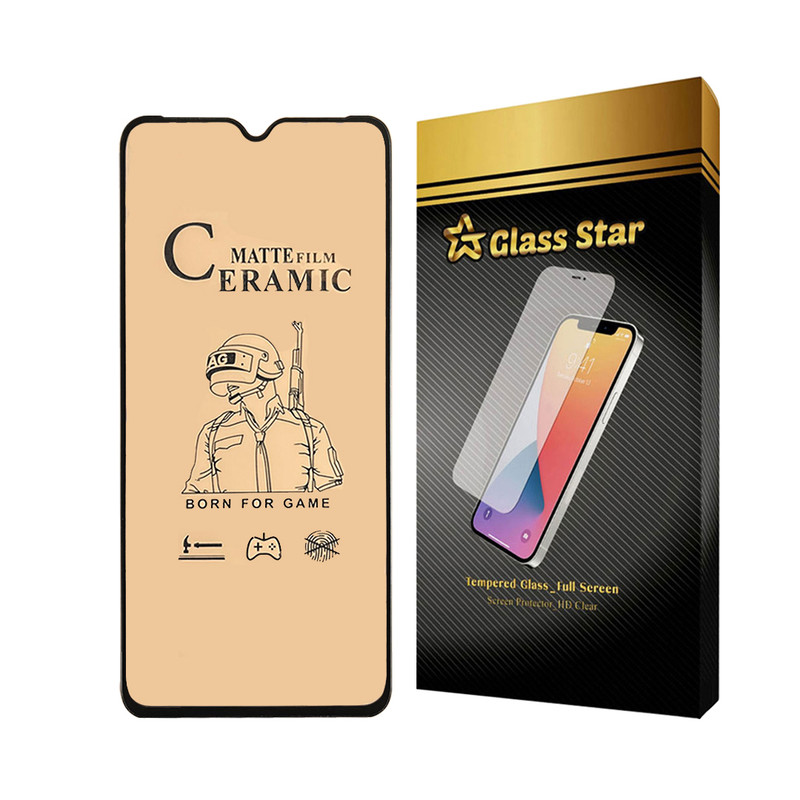محافظ صفحه نمایش سرامیکی مات گلس استار مدل CERMAG مناسب برای گوشی موبایل سامسونگ Galaxy A20s