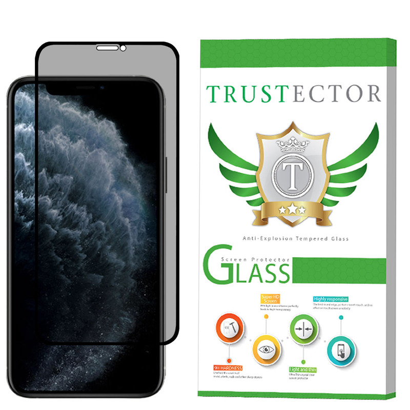 محافظ صفحه نمایش حریم شخصی تراستکتور مدل PSP مناسب برای گوشی موبایل اپل iPhone 11 Pro