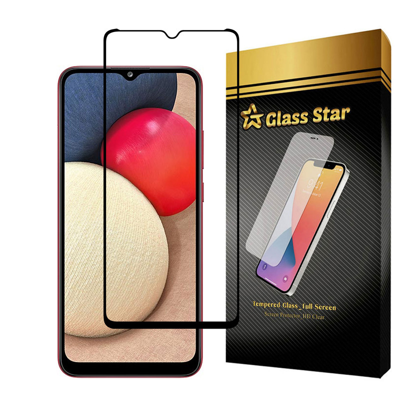 محافظ صفحه نمایش گلس استار مدل FULPLUSS مناسب برای گوشی موبایل سامسونگ Galaxy A02s
