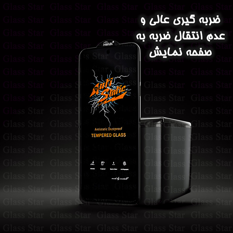 محافظ صفحه نمایش آنتی استاتیک گلس استار مدل ANTIDUSTSNW مناسب برای گوشی موبایل سامسونگ Galaxy A14 4G/5G/M14/F14