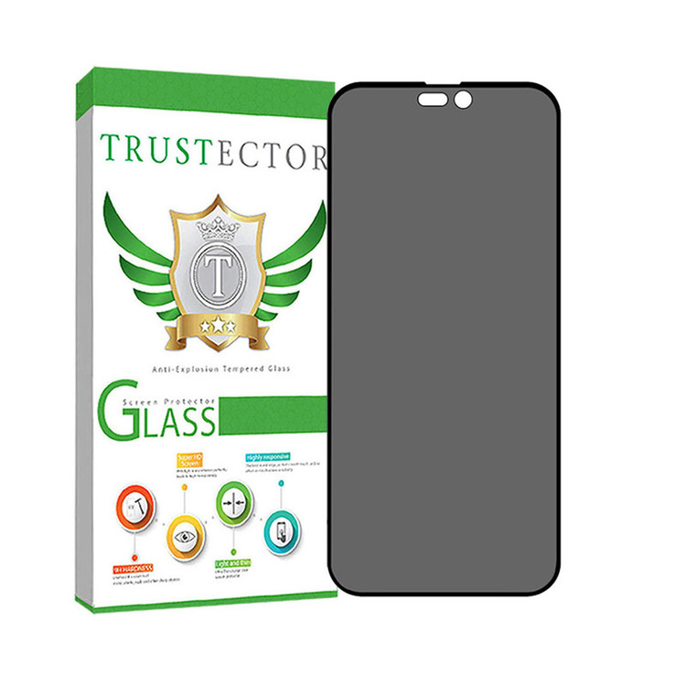 محافظ صفحه نمایش حریم شخصی تراستکتور مدل FTLPRVCTRN مناسب برای گوشی موبایل اپل iPhone 14 Pro Max