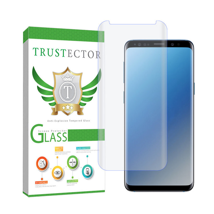 محافظ صفحه نمایش یووی تراستکتور مدل UVLIGHT مناسب برای گوشی موبایل سامسونگ Galaxy S9 Plus
