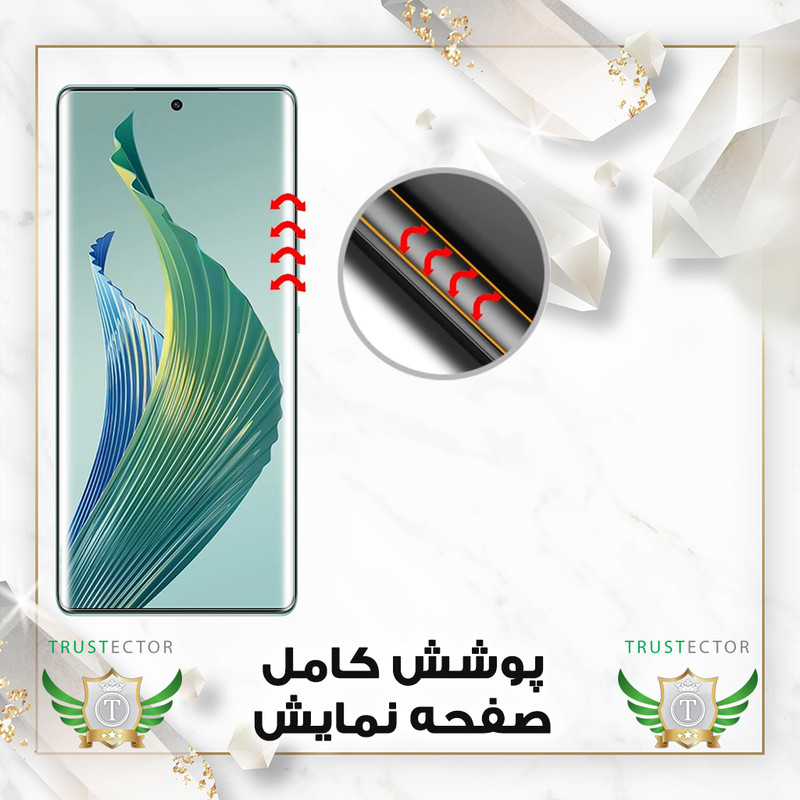 محافظ صفحه نمایش یووی تراستکتور مدل UVLIGHT مناسب برای گوشی موبایل هوآوی Nova 9
