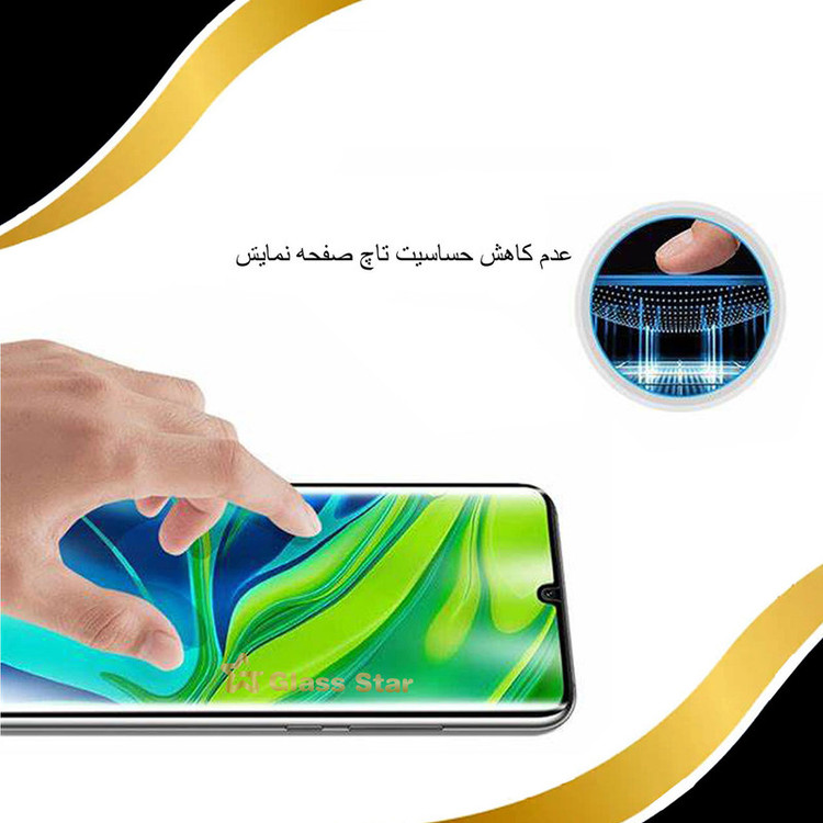 محافظ صفحه نمایش آنتی استاتیک گلس استار مدل ANTIDUSTS مناسب برای گوشی موبایل ریلمی C51