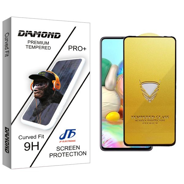محافظ صفحه نمایش جی اف مدل Diamond OG مناسب برای گوشی موبایل سامسونگ Galaxy A71