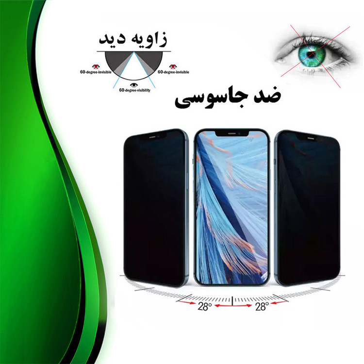محافظ صفحه نمایش حریم شخصی تراستکتور مدل PFTA مناسب برای گوشی موبایل سامسونگ Galaxy A11