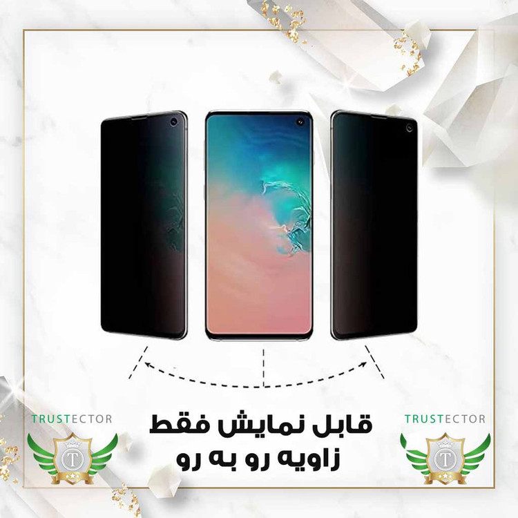 محافظ صفحه نمایش تراستکتور مدل FULLPRIVNANOT مناسب برای گوشی موبایل سامسونگ Galaxy F13 4G / M13 4G / F23 5G / M23 5G به همراه محافظ پشت گوشی