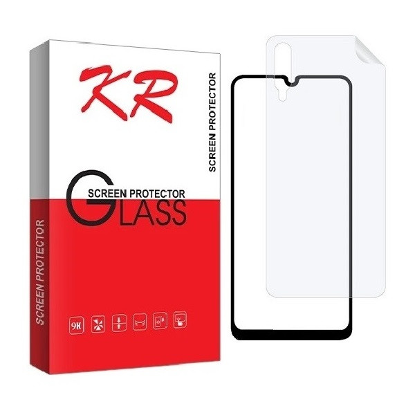 محافظ صفحه نمایش کی آر مدل 2FN مناسب برای گوشی موبایل سامسونگ Galaxy A50s به همراه محافظ پشت گوشی