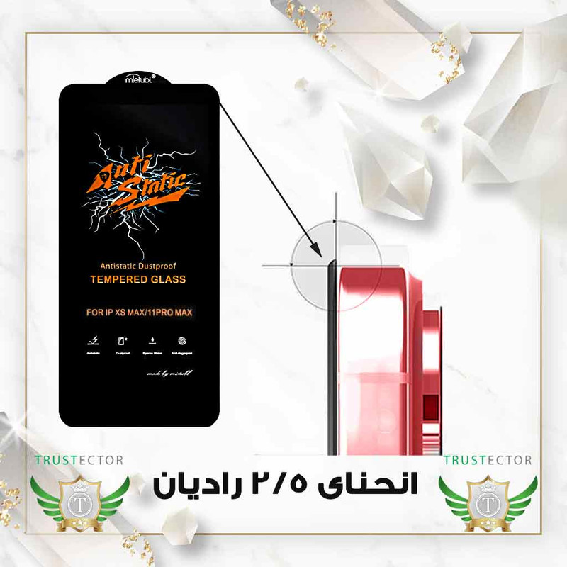 محافظ صفحه نمایش آنتی استاتیک تراستکتور مدل ANTIDUSTTNW مناسب برای گوشی موبایل شیائومی Redmi K70 Pro 5G