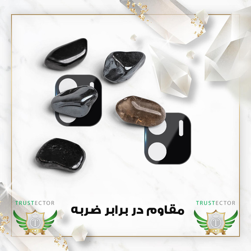 محافظ لنز دوربین تراستکتور مدل LENSFT مناسب برای گوشی موبایل شیائومی Redmi A1 / A1 Plus / A2 / A2 Plus