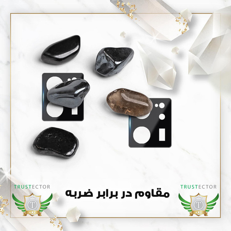 محافظ لنز دوربین تراستکتور مدل LENSFT مناسب برای گوشی موبایل شیائومی 13T / 13T Pro / Redmi K60 Ultra