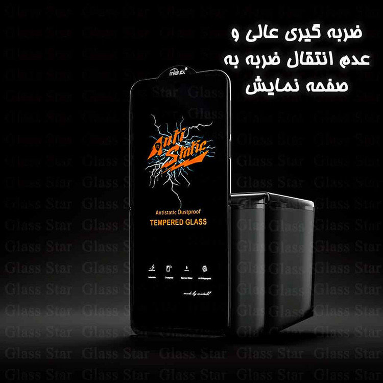محافظ صفحه نمایش گلس استار مدل ANTIDUSTSNW مناسب برای گوشی موبایل شیائومی Poco F6