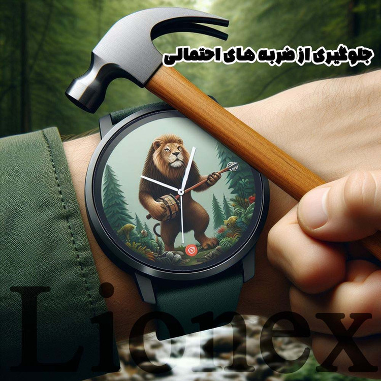 محافظ صفحه نمایش لایونکس مدل WATCHSAFE مناسب برای ساعت هوشمند سامسونگ Galaxy Watch 4 40 mm / Galaxy Watch SM-R860