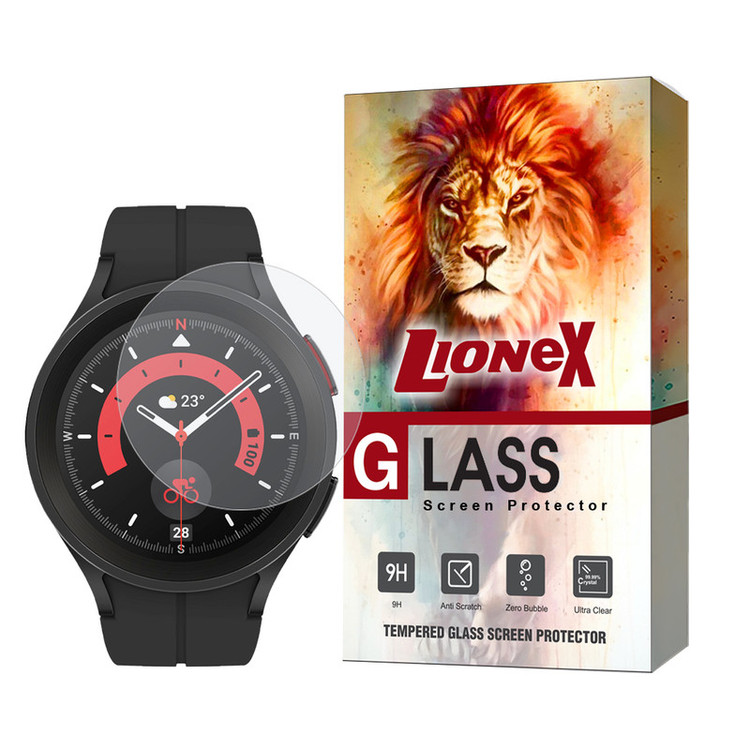 محافظ صفحه نمایش لایونکس مدل WATCHSAFE مناسب برای ساعت هوشمند سامسونگ Galaxy Watch 5 Pro 45 mm
