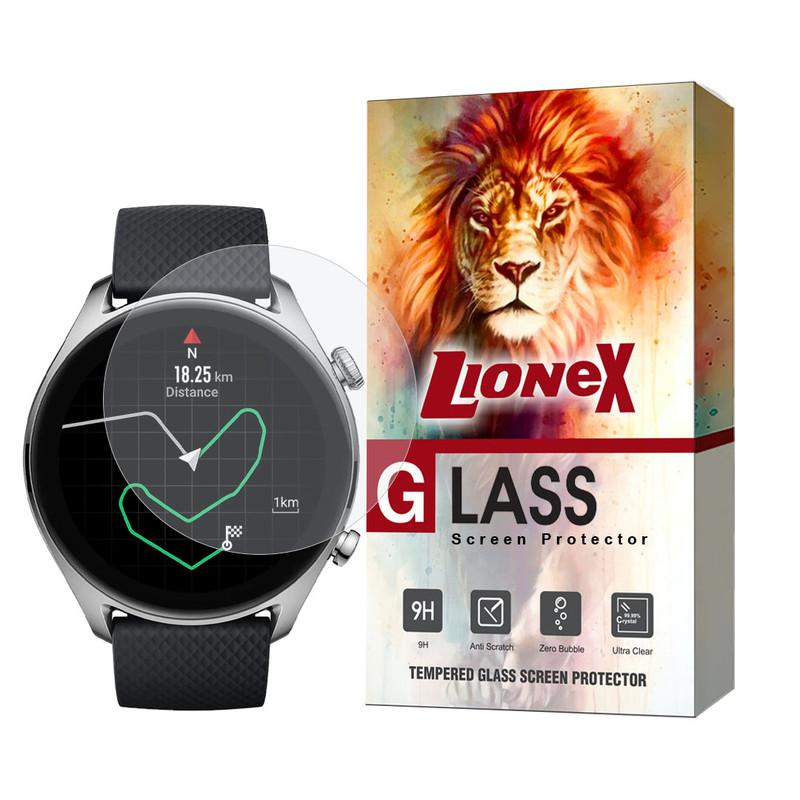 محافظ صفحه نمایش لایونکس مدل WATCHSAFE مناسب برای ساعت هوشمند آمازفیت GTR 42 mm