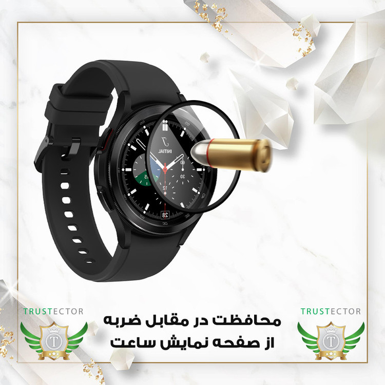 محافظ صفحه نمایش تراستکتور مدل PMMAWT مناسب برای ساعت هوشمند سامسونگ Galaxy Watch Active 2 40 mm