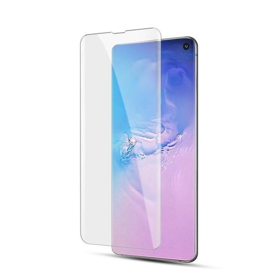 گلس محافظ صفحه نمایش یووی مناسب برای گوشی موبایل سامسونگ Galaxy S10 Plus