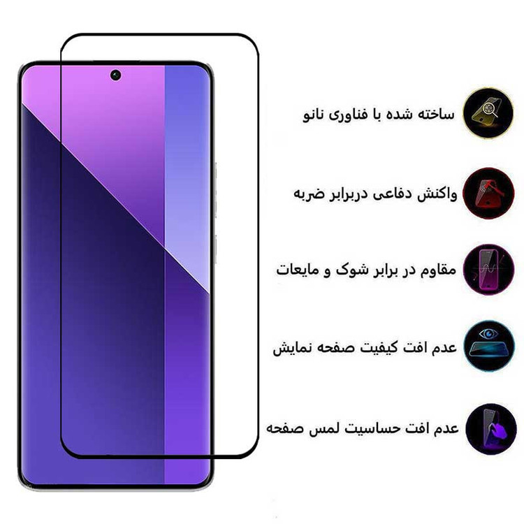 محافظ صفحه نمایش گلس استار مدل FULL مناسب برای گوشی موبایل شیائومی Poco X3 Pro180000