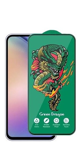 گلس محافظ صفحه نمایش D`HARD مدل NueGlas Green_Dragon مناسب برای گوشی موبایل سامسونگ Galaxy A52