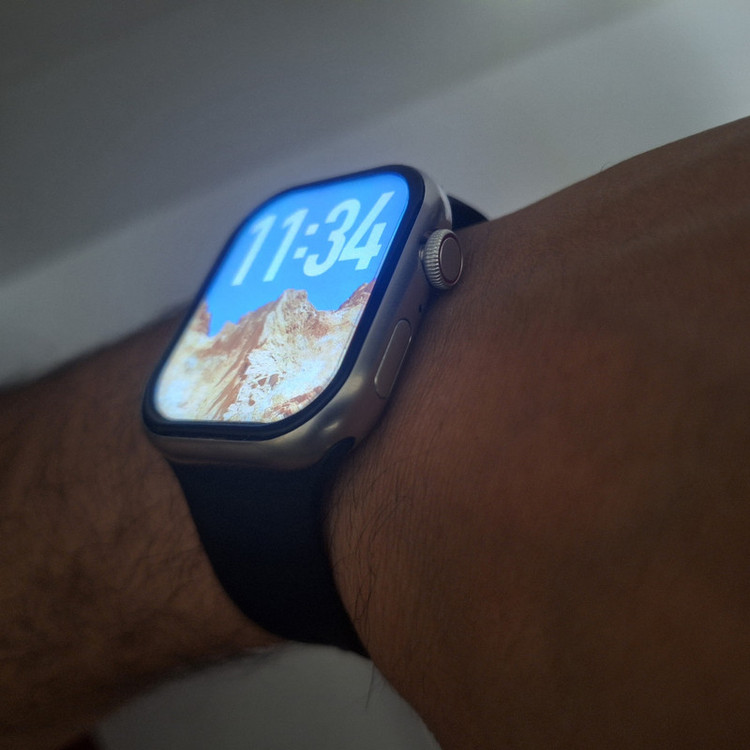 ساعت هوشمندسری10 44 میلیمتری مدل S1000 با بند سیلیکونی