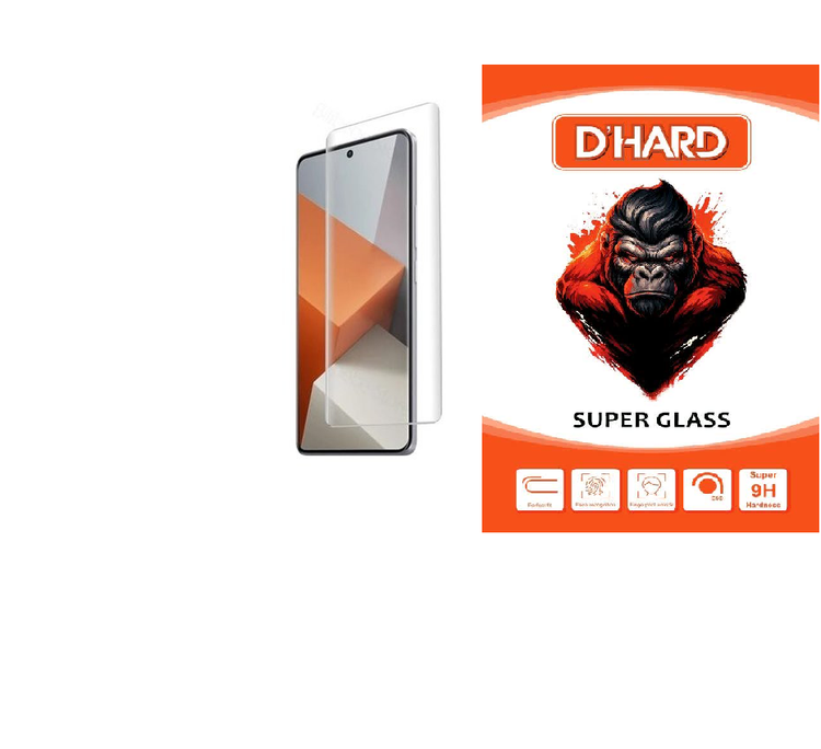 محافظ صفحه نمایش پیور گلس مدل NueGlas UV مناسب برای گوشی موبایل شیائومی Redmi note 13 Pro Plus 5G