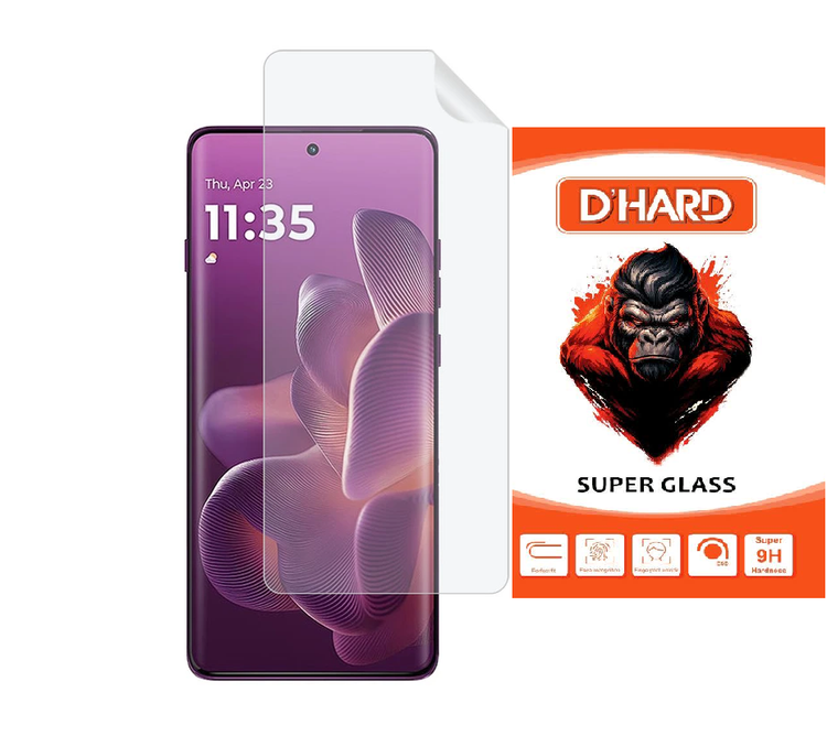 محافظ صفحه نمایش گلس D`HARDمدل GFNMB20 مناسب برای گوشی موبایل موتورولا Edge 60 Pro