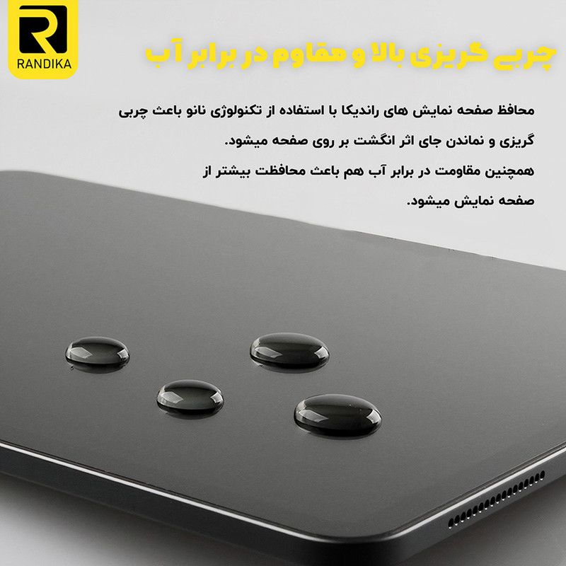 محافظ پشت گوشی راندیکا مدل Glass FLL مناسب برای گوشی موبایل اپل iPhone 11 Pro